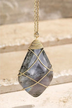 Load image into Gallery viewer, Elegant Natural Stone Necklace
