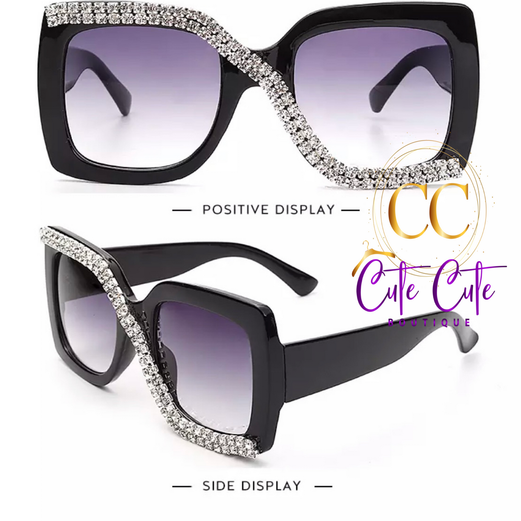 “Diamond” Square Sunglasses