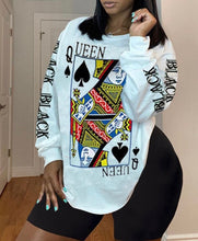 Load image into Gallery viewer, Long Sleeve Queen Short Set
