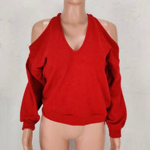 Load image into Gallery viewer, Cold Shoulder Sweater
