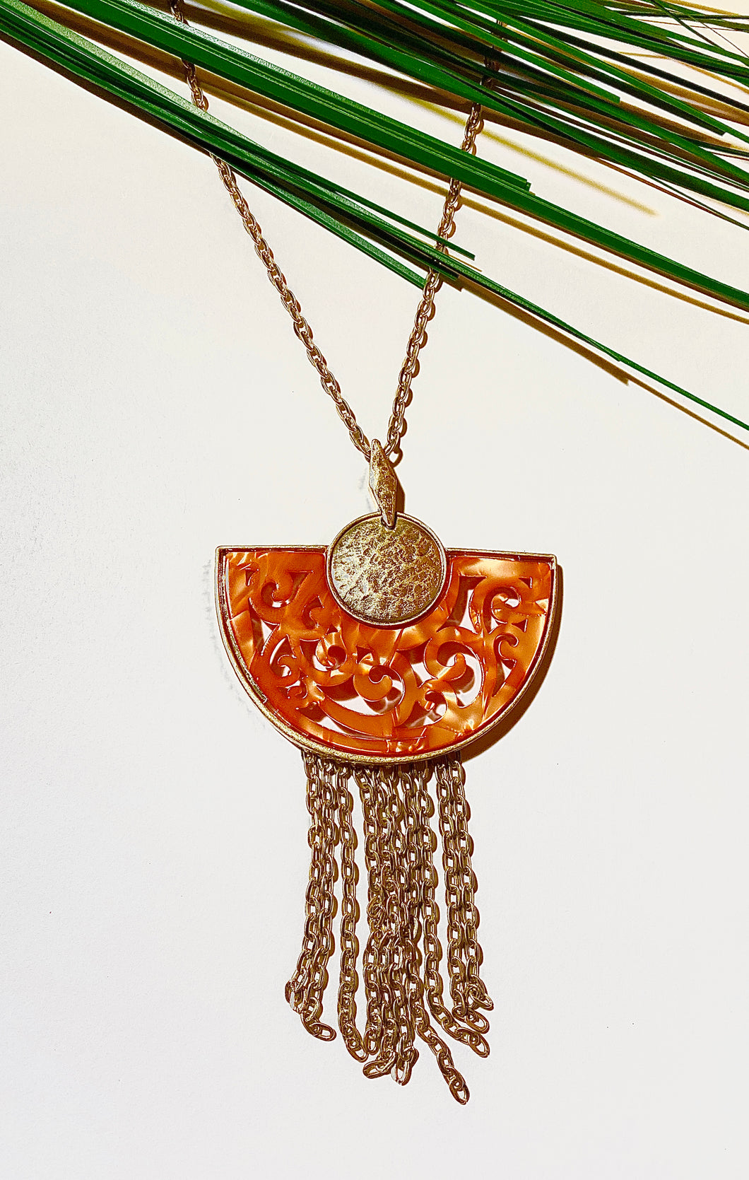 Crave Orange Necklace