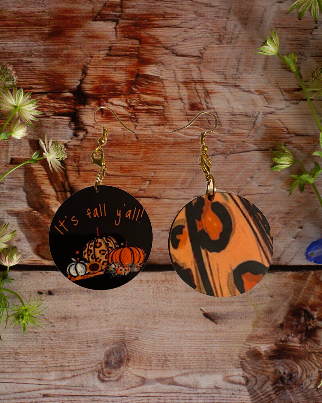 Reversible Fall Earrings