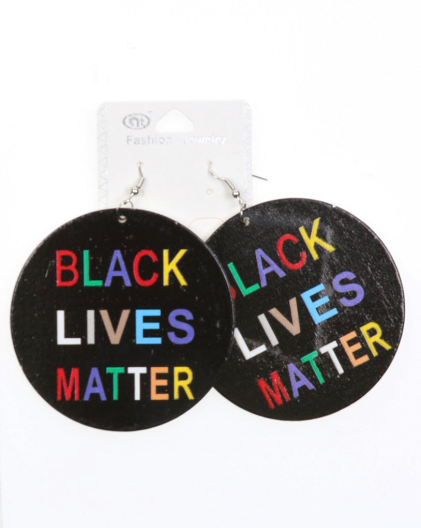 Black Lives Matter Earrings