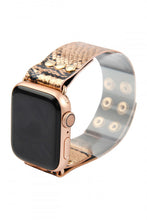 Load image into Gallery viewer, Light Brown Snake Skin Watch Band
