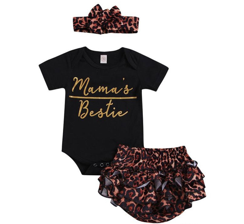 Baby Girl Leopard Set