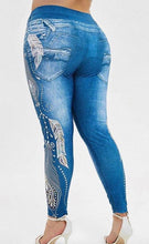 Load image into Gallery viewer, Junior Size Feather Designed Leggings
