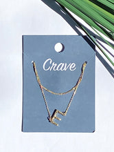 Load image into Gallery viewer, Crave Letter Necklace
