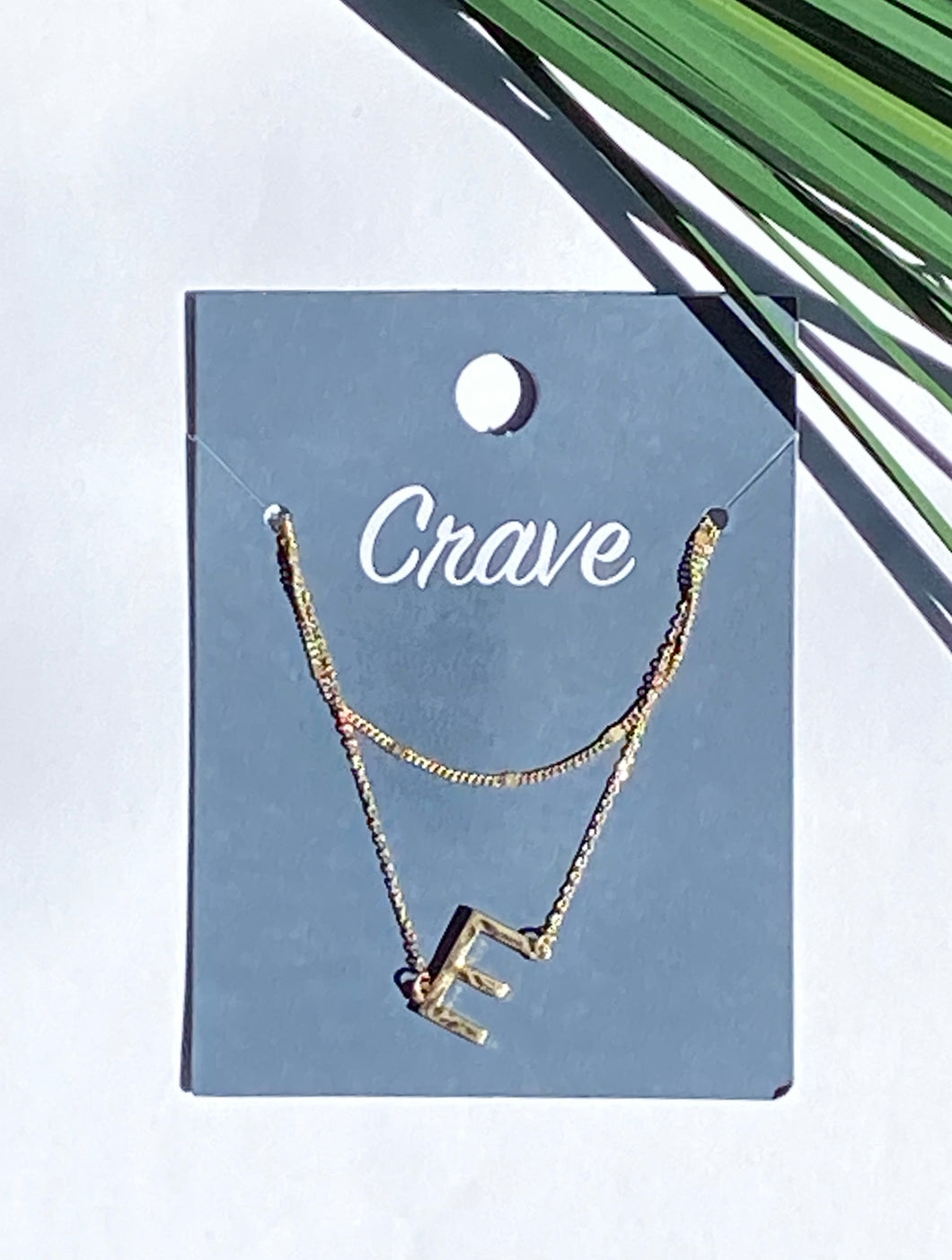 Crave Letter Necklace