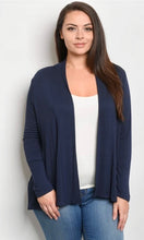 Load image into Gallery viewer, Plus Size Long Sleeve Cardigan
