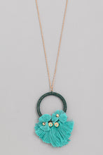 Load image into Gallery viewer, Round Tassel Necklace
