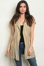 Load image into Gallery viewer, Yellow Stripe Vest
